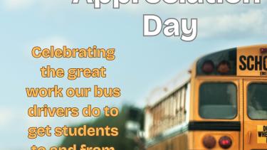 Poster for School Bus Driver Appreciation Day